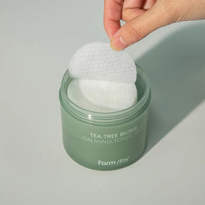 Farmstay Tea Tree Biome Calming Toner Pad