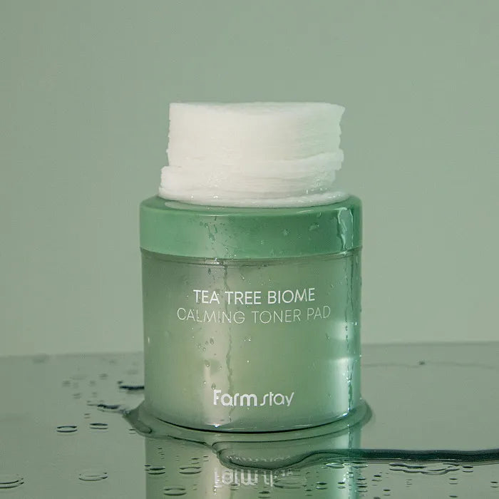 Farmstay Tea Tree Biome Calming Toner Pad