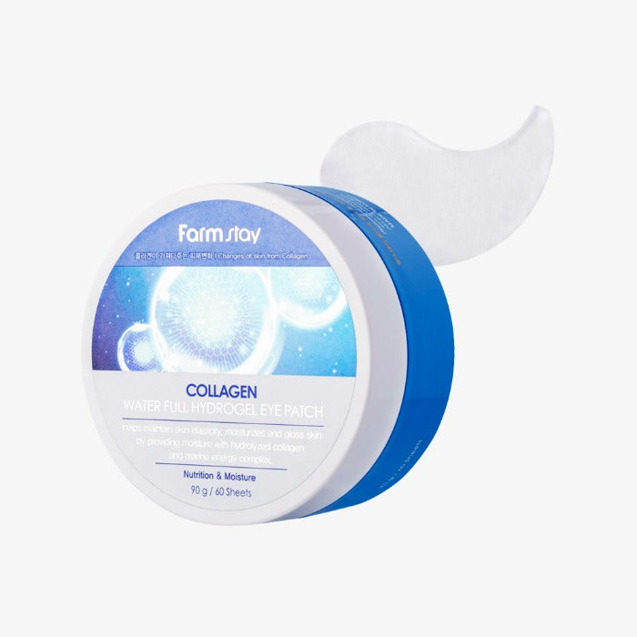 Farmstay Collagen Water Full Hydrogel Eye Patch 90g (60 pieces)