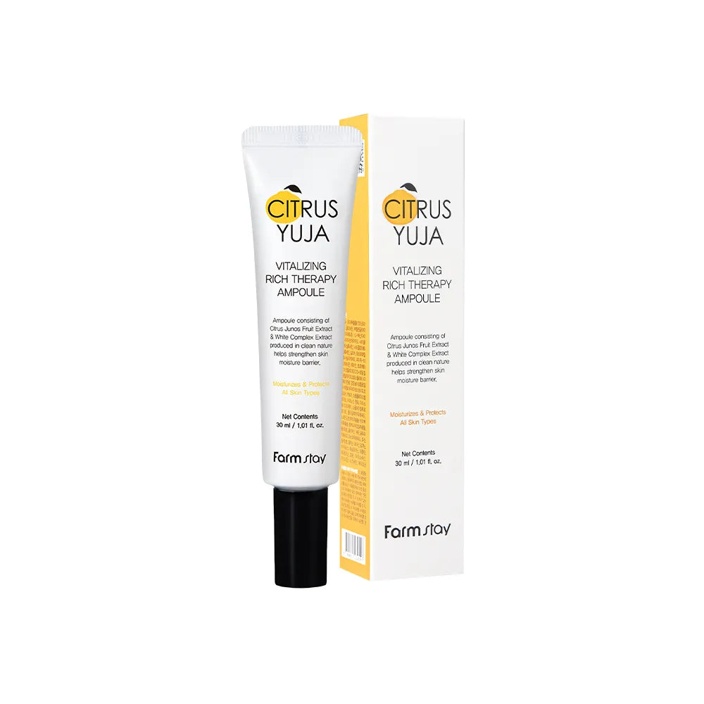 Farmstay Citrus Yuja Vitalizing Rich Therapy Ampoule