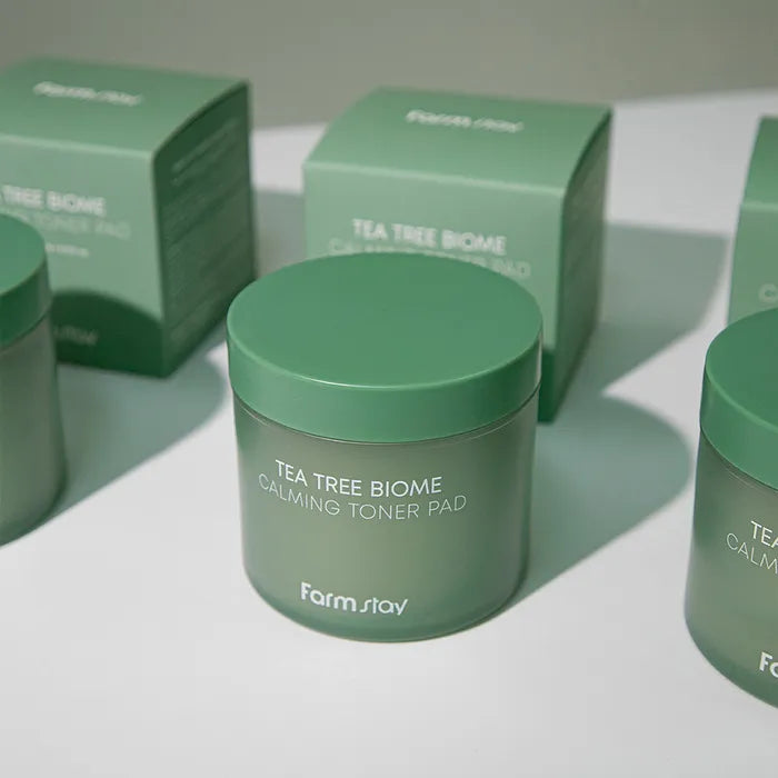 Farmstay Tea Tree Biome Calming Toner Pad