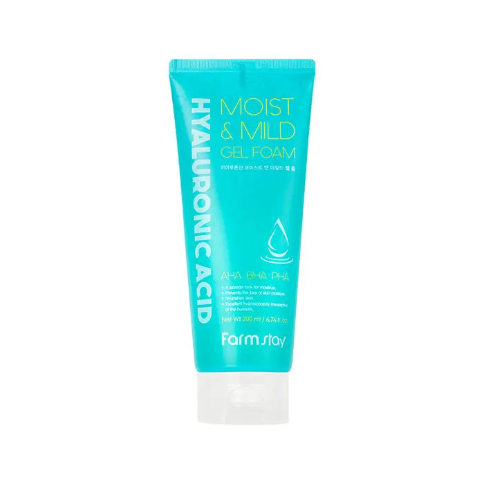 Farmstay Hyaluronic Acid Moist and Mild Gel Foam