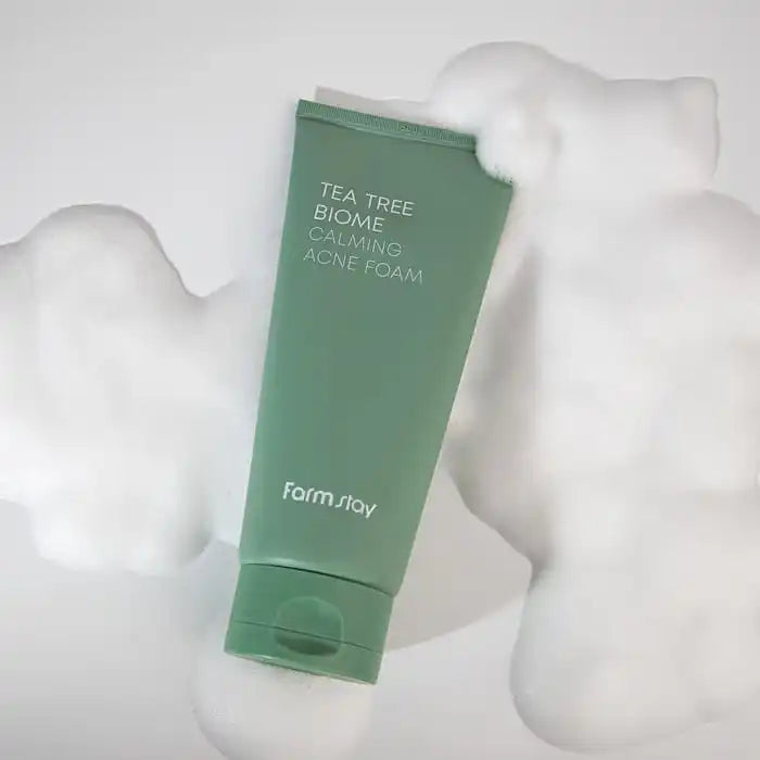 Farmstay Tea Tree Biome Calming Acne Foam