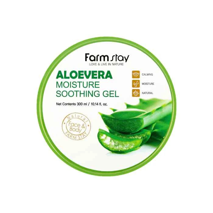 Farmstay Aloe Vera Moisture Soothing Gel