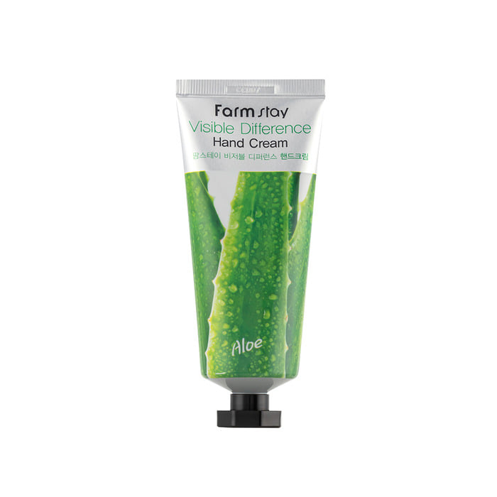 Farmstay Visible Difference Hand Cream Aloe 100ml