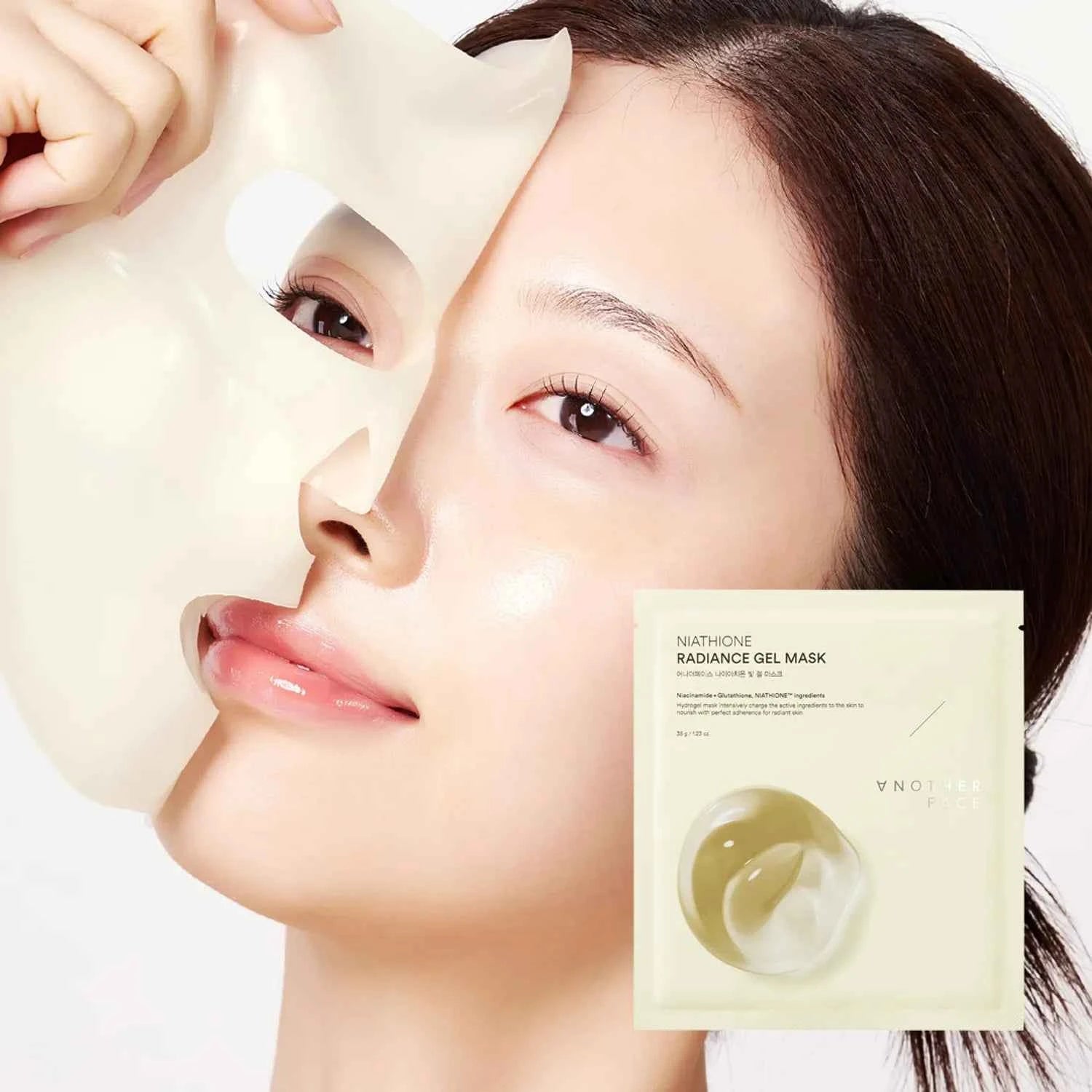 Another Face Niacion Light Gel Mask 1box (4 sheets)