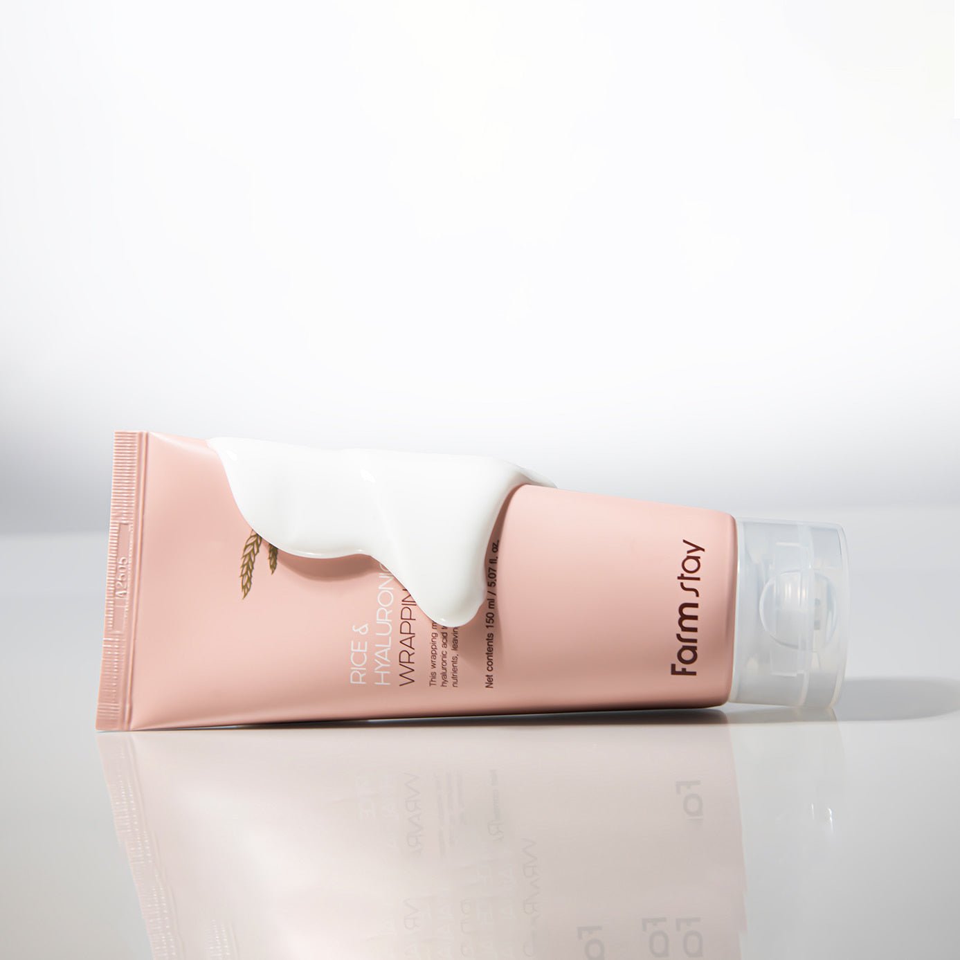 FARMSTAY RICE & HYALURONIC ACID WRAPPING MASK