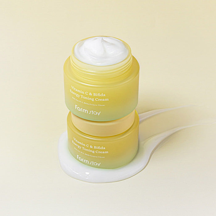 FARMSTAY VITAMIN C&BIFIDA ENERGY TONING CREAM 100ml