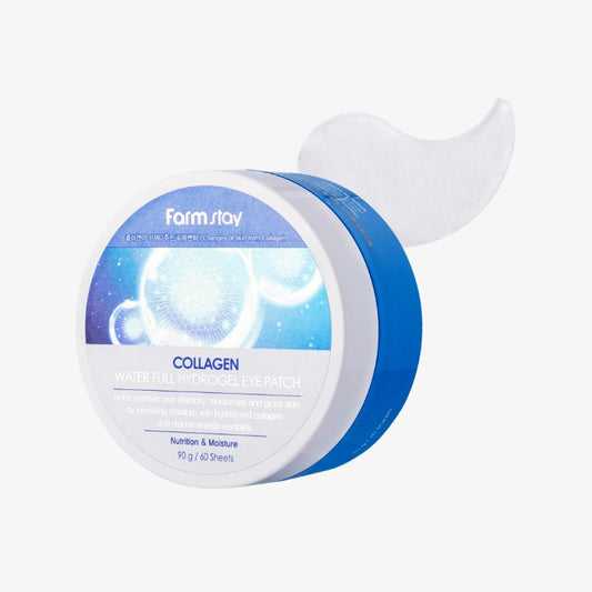 Farmstay Collagen Water Full Hydrogel Eye Patch 90g (60 pieces)