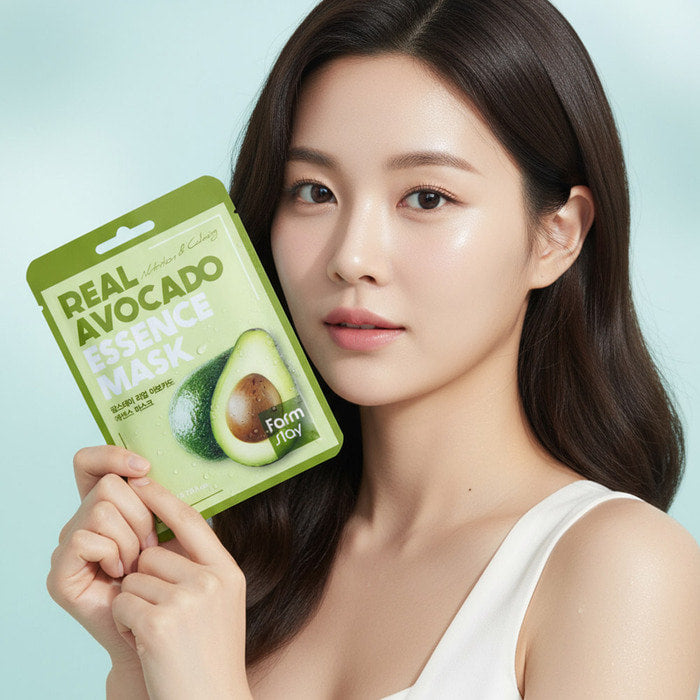 FARMSTAY REAL AVOCADO ESSENCE MASK