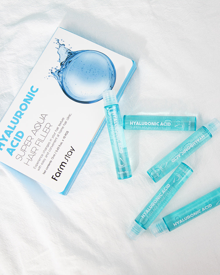 FARMSTAY HYALURONIC ACID SUPER AQUA HAIR FILLER 10 pcs