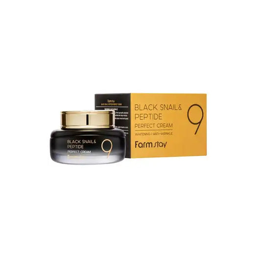 Farmstay Black Snail & Peptide 9 Perfect Cream