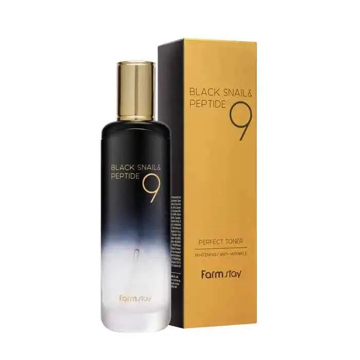 Farmstay Black Snail & Peptide 9 Toner