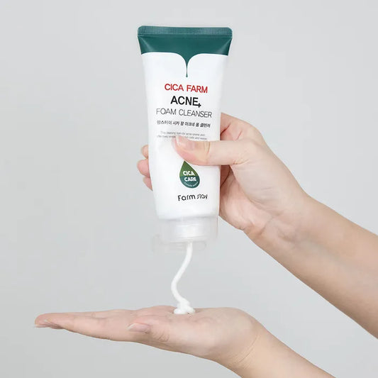Farmstay Cica Farm Acne Foam Cleanser