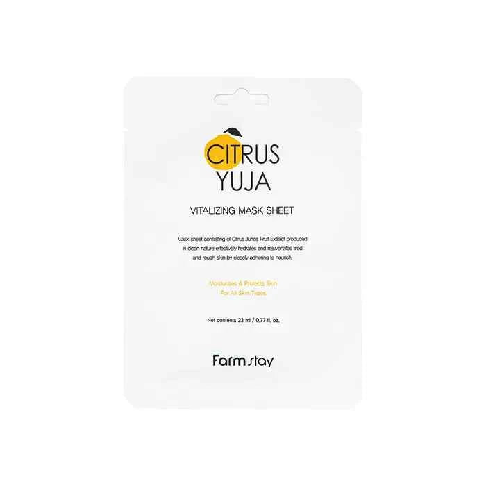 Farmstay Citrus Yuja Vitalizing Mask Sheet