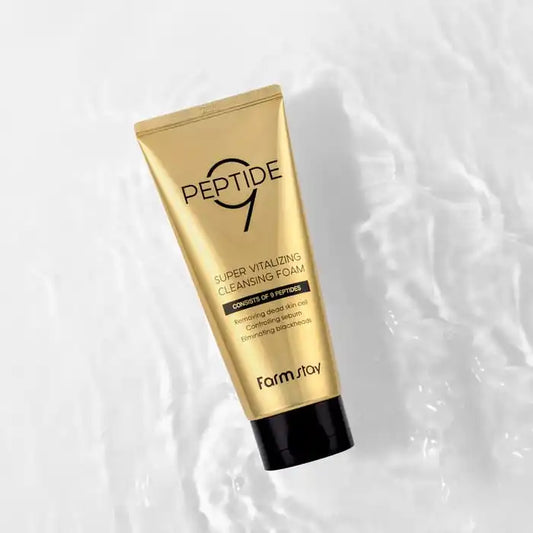 Farmstay Peptide 9 Super Vitalizing Cleansing Foam
