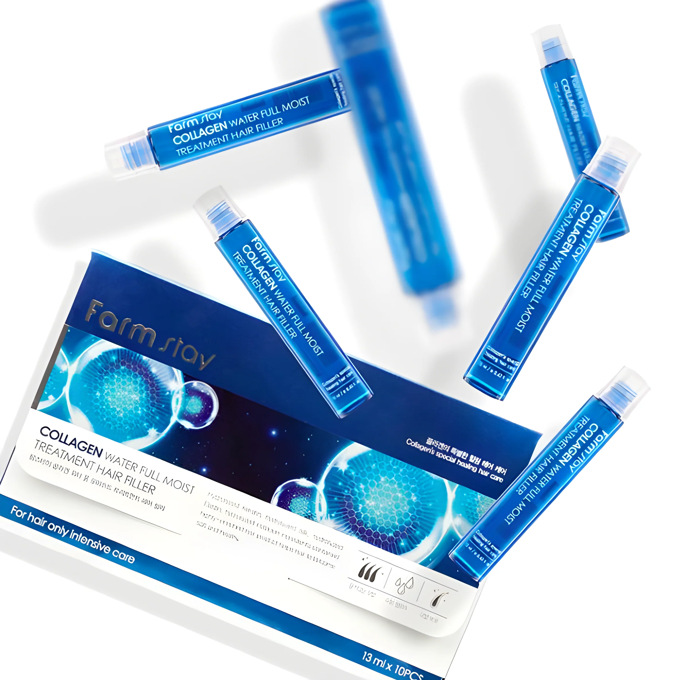Farmstay Collagen Hair Treatment - Full Moist Water Filler for Luscious Hair