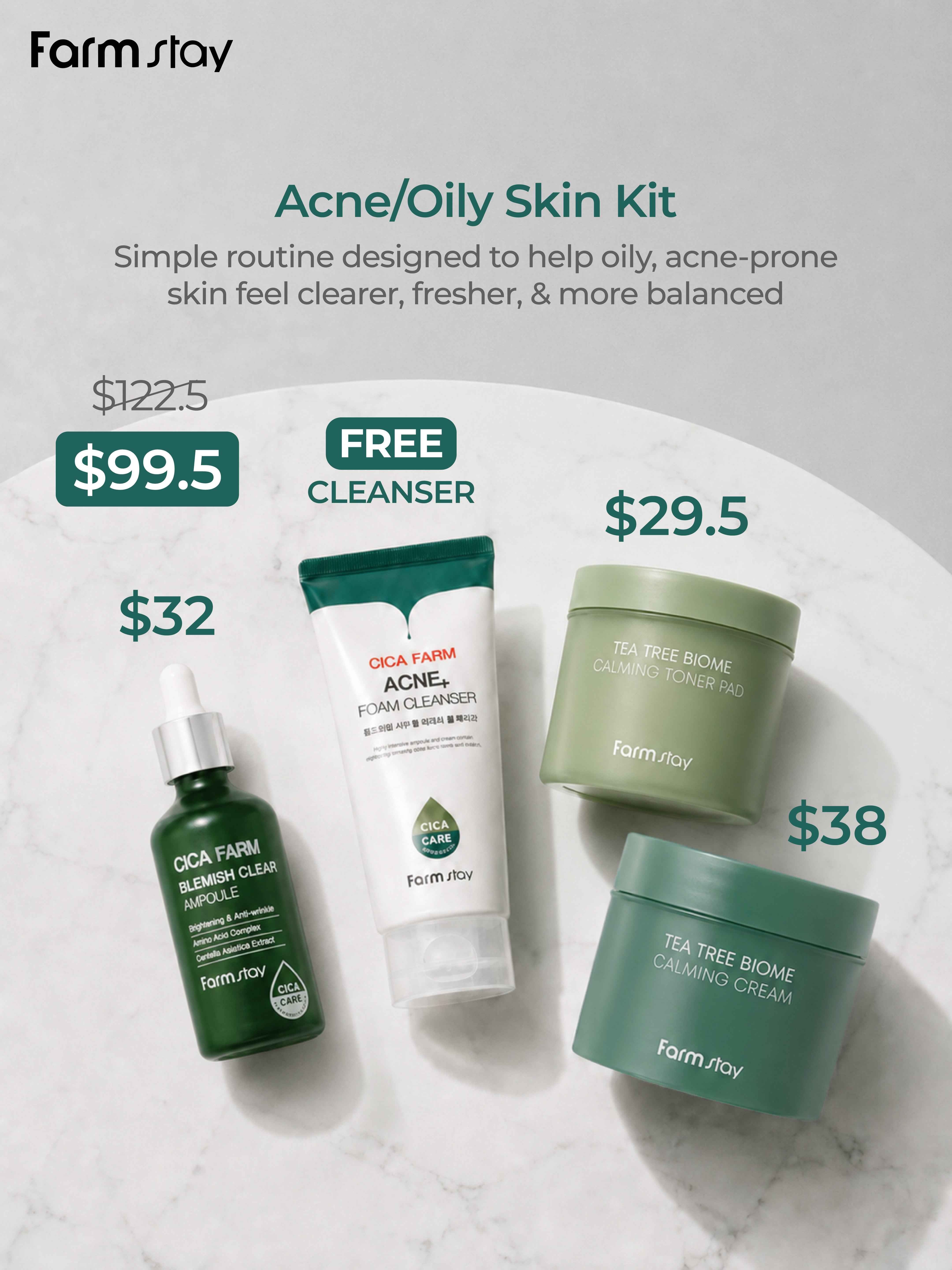 Acne Oily Skin Kit