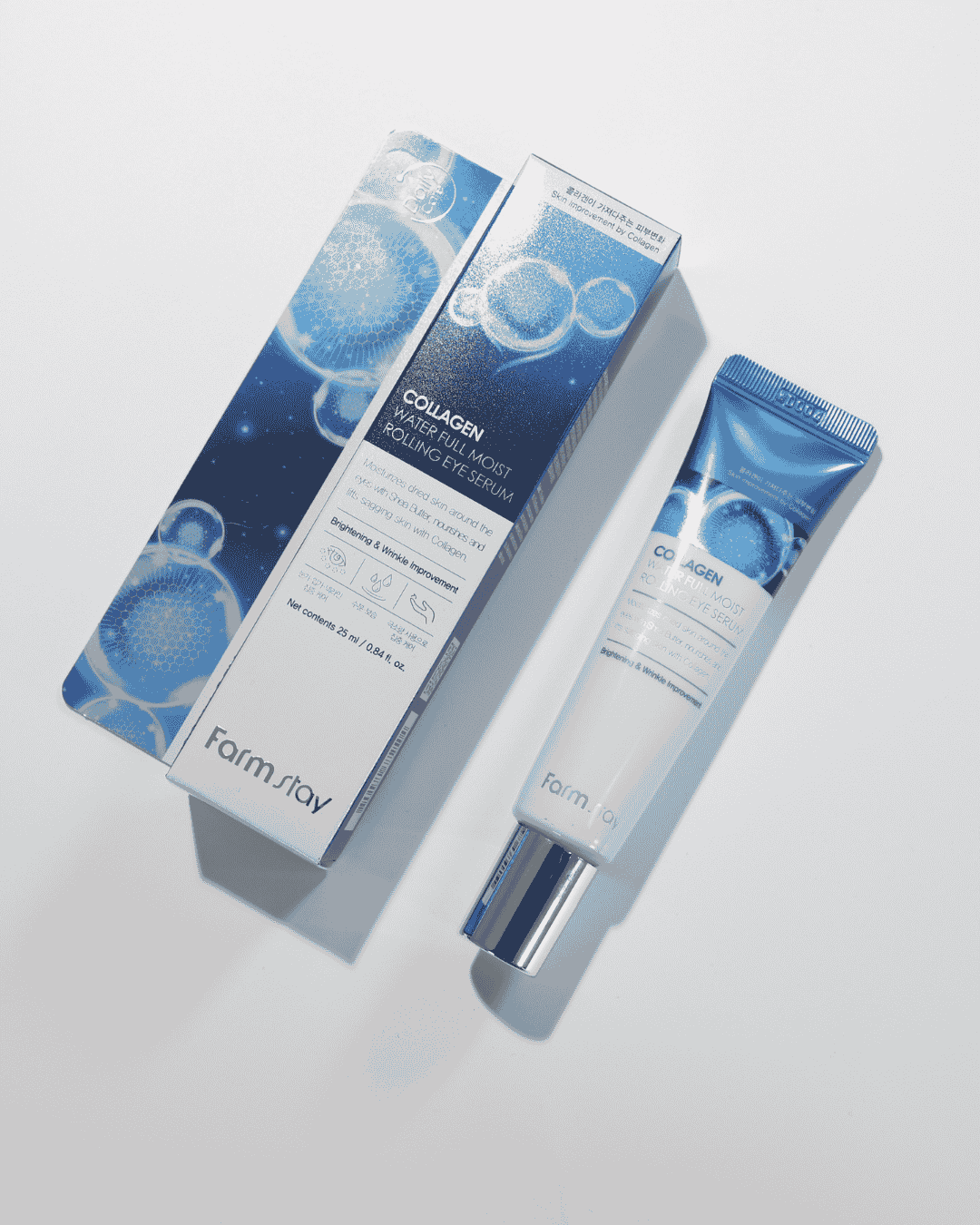 Farmstay Collagen Rolling Eye Serum Water Full Moist