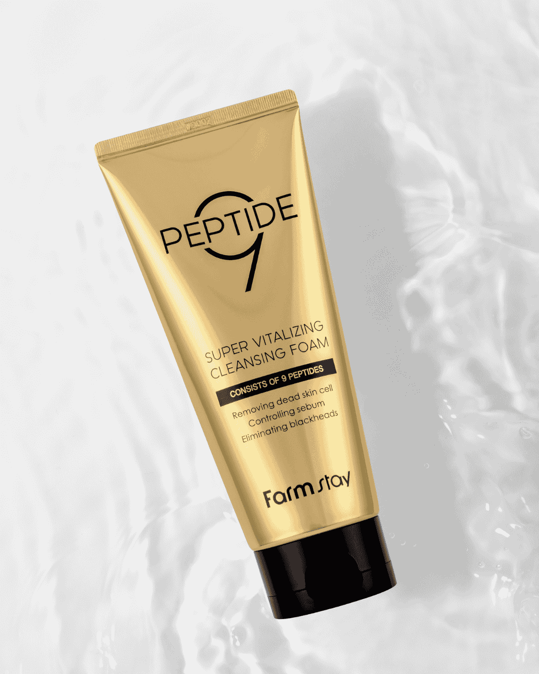 Peptide 9 Super Vitalizing Cleansing Foam - Farmstay