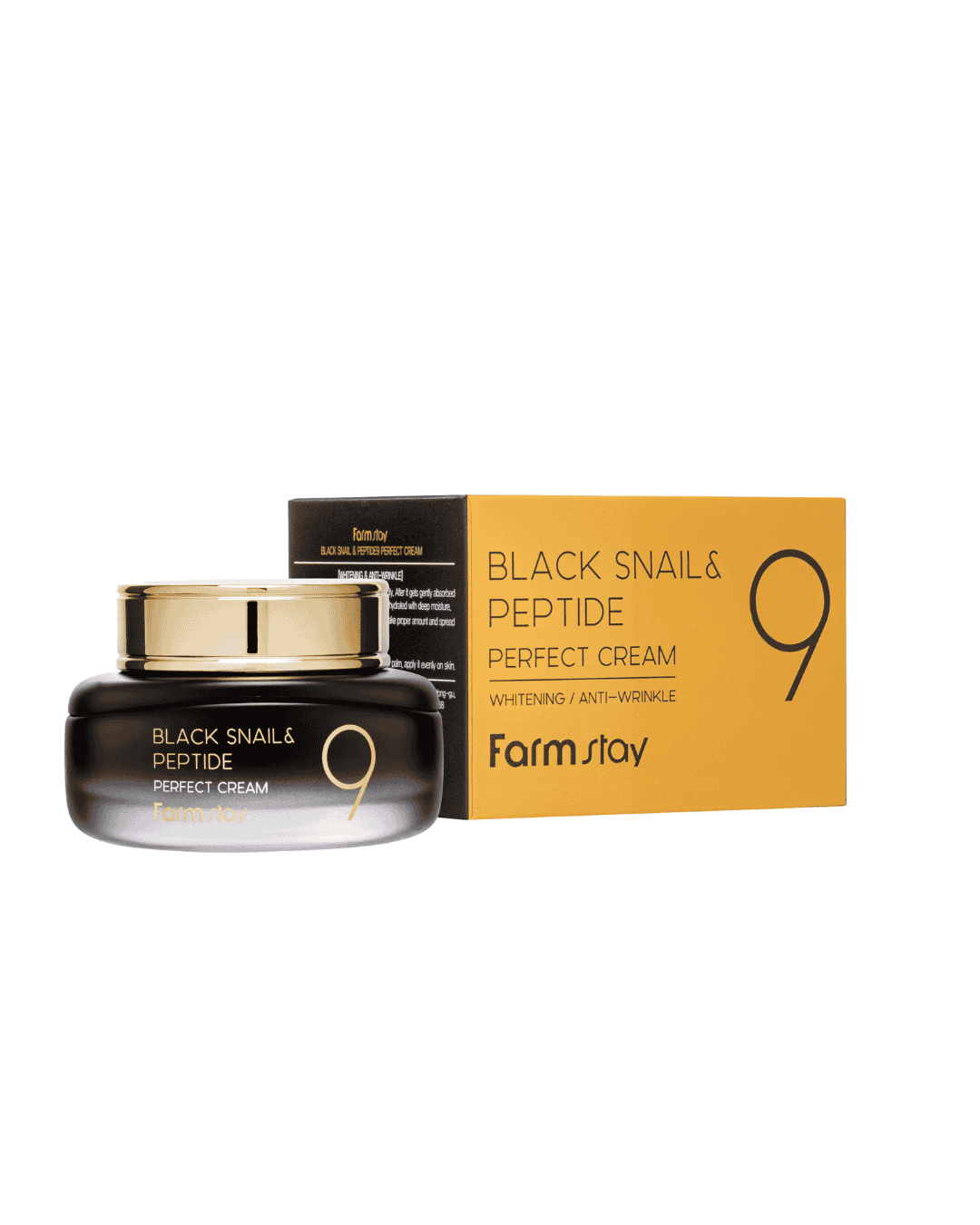 Farmstay Black Snail and Peptide 9 Cream