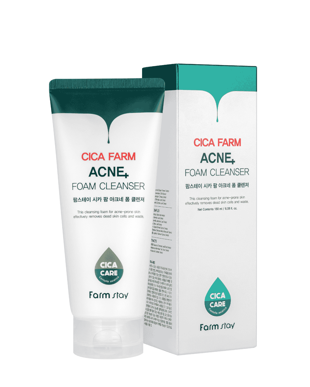 Farmstay Cica Farm Acne Foam Cleanser