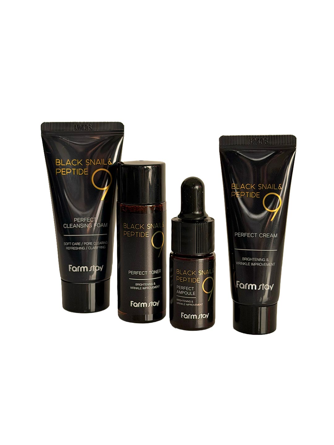 Black Snail & peptide travel kit