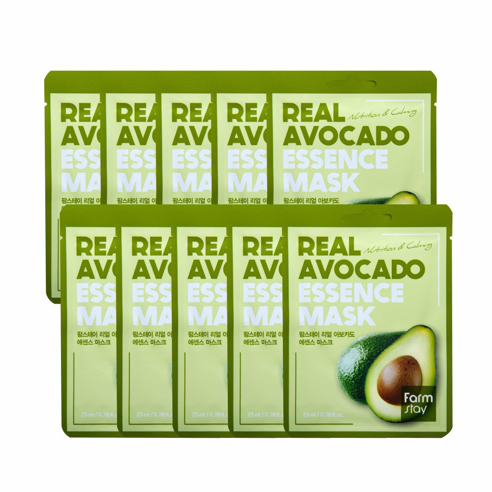 FARMSTAY REAL AVOCADO ESSENCE MASK